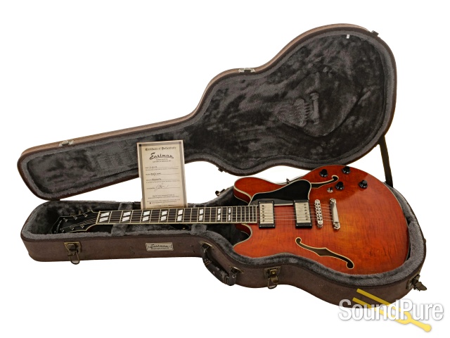 Eastman T59/V-AMB Thinline Electric Guitar #P2202475 - Used — image 8