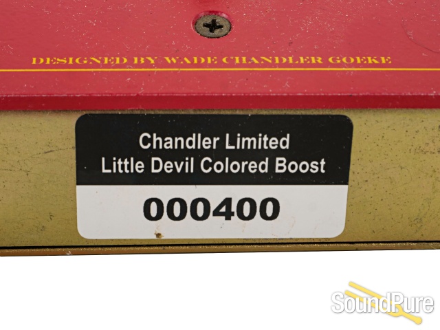 Chandler Limited Little Devil Colored Boost Pedal #400 -Used — image 3