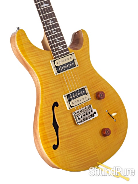PRS SE Custom 22 Semi Hollow Guitar #CTID17197 - Used — image 2