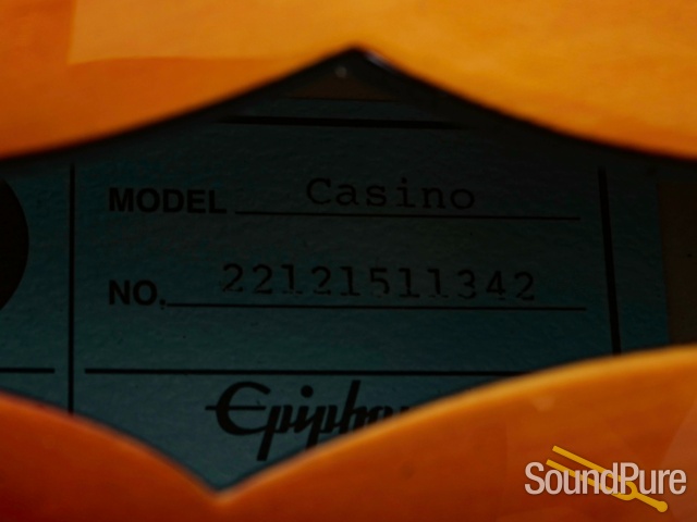 Epiphone Casino Guitar #22121511342 - Used — image 5