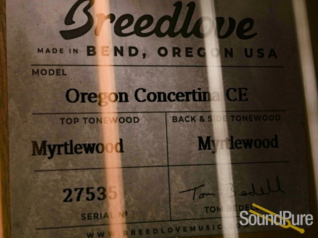 Breedlove Oregon Concertina Guitar #27535 - Used — image 8