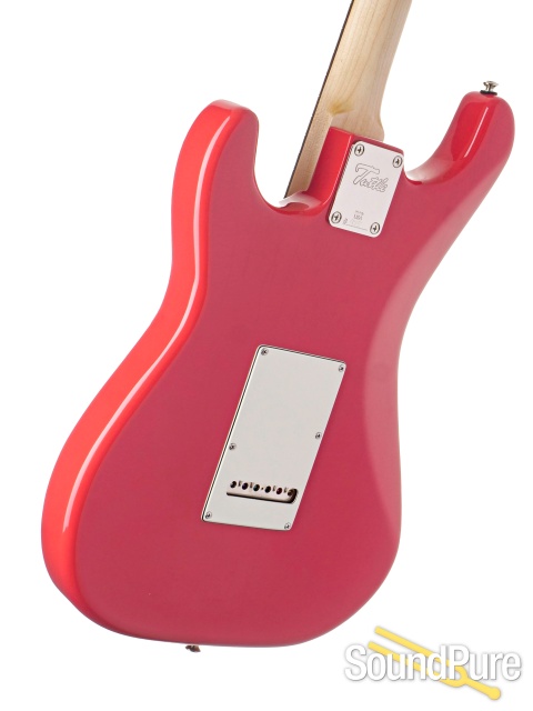 Tuttle Vintage Classic S Fiest Red Guitar #975 — image 3