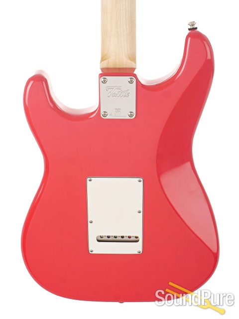 Tuttle Vintage Classic S Fiest Red Guitar #975 — image 6