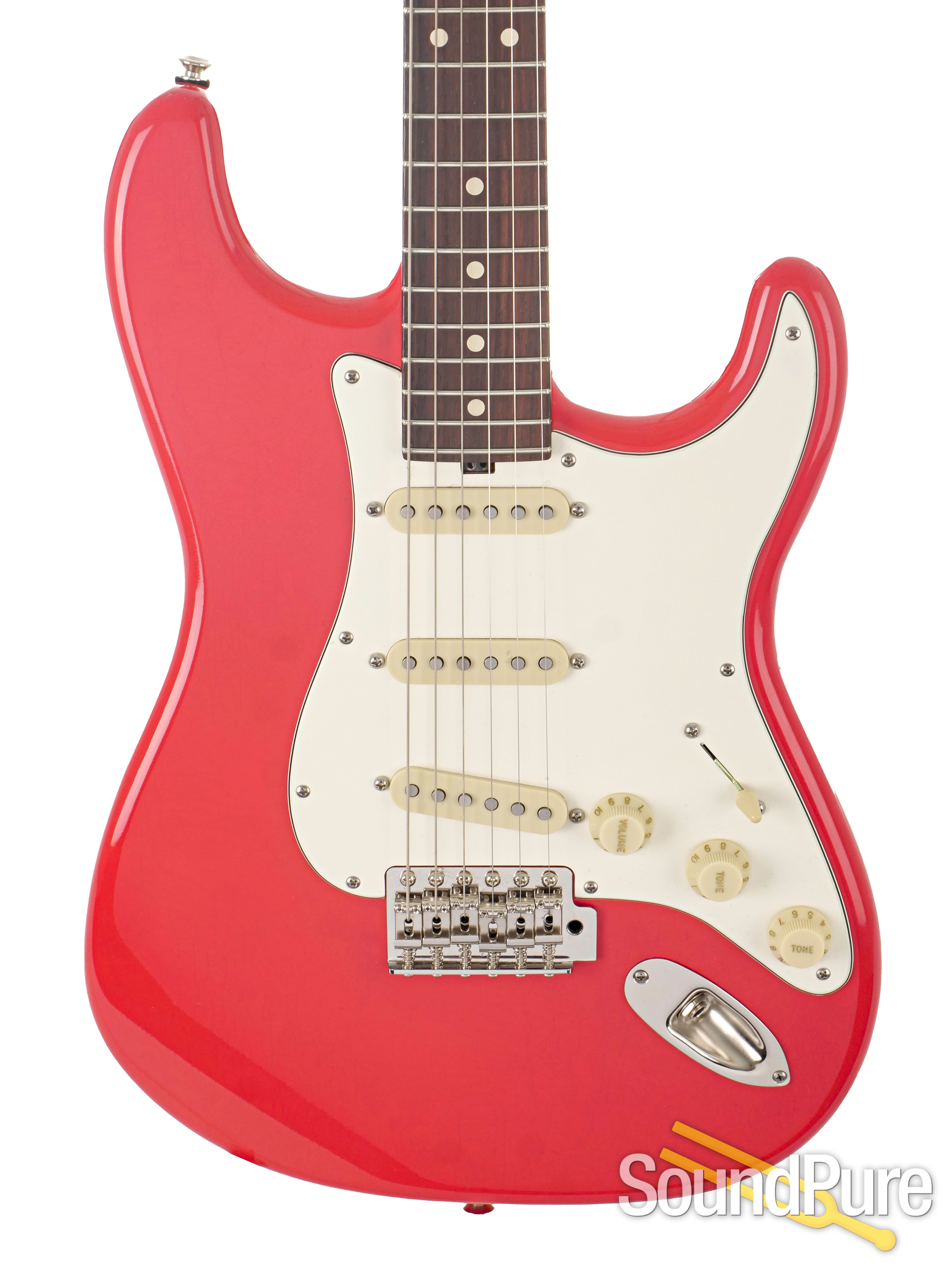 Tuttle Vintage Classic S Fiest Red Guitar #975