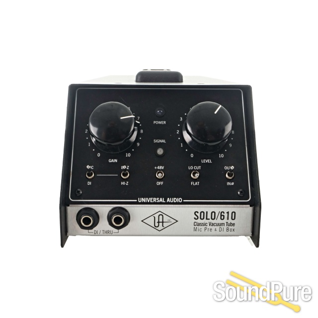 Universal Audio SOLO/610 Tube Mic Pre and DI Box - Used — image 1