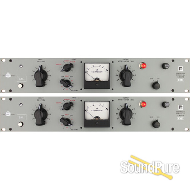 Chandler Limited Abbey Road RS124 Compressor Matched Pair