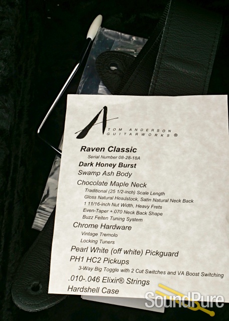Anderson Raven Classic Guitar #08-28-18A - Used — image 6