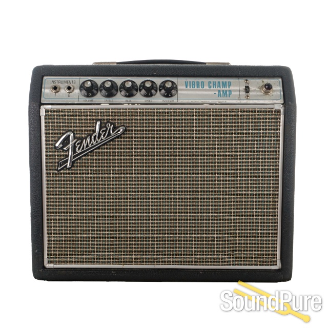 Fender 1968 Vintage Vibro Champ Amp #A 26630 - Used