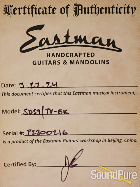 Eastman SB59/TV Guitar #2300216 - Used — image 5