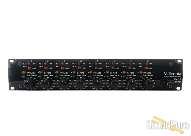 Millennia HV-3D 8 Channel Mic Preamp - Used — image 1