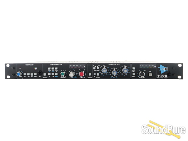 API Audio TCS-II Channel Strip: Mic Pre, EQ, Comp - Used — image 1