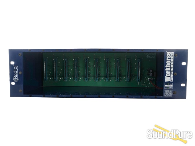 Radial Engineering Powerhouse 10 slot 500 Series Rack - Used — image 1