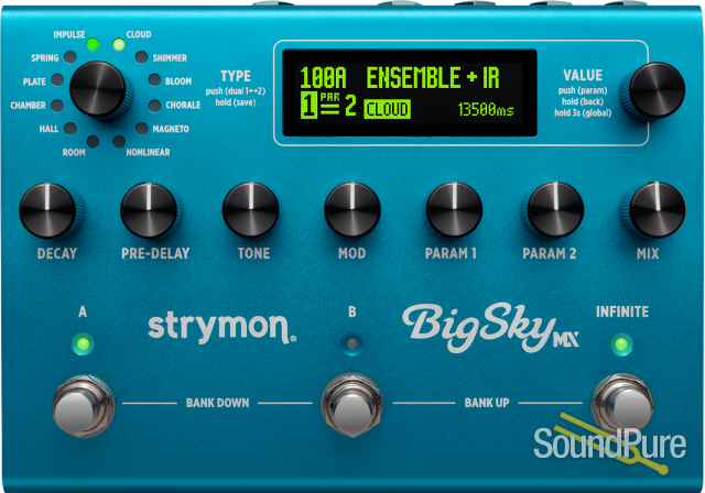 Strymon BigSky MX Reverb Pedal
