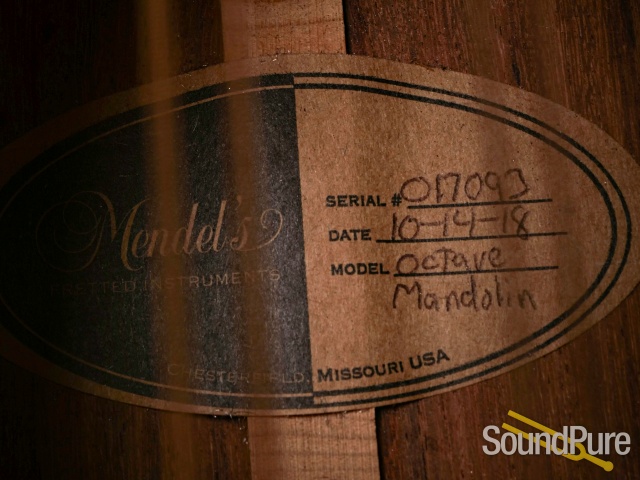 Mendel Octave Mandolin #017093 - Used — image 2