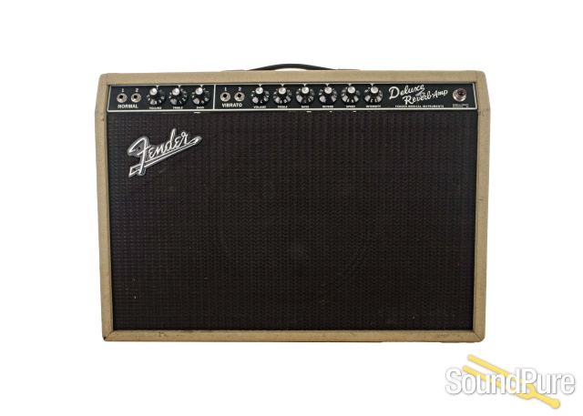 Fender Deluxe Reverb '65 Reissue - Blonde Amp - Used — image 1