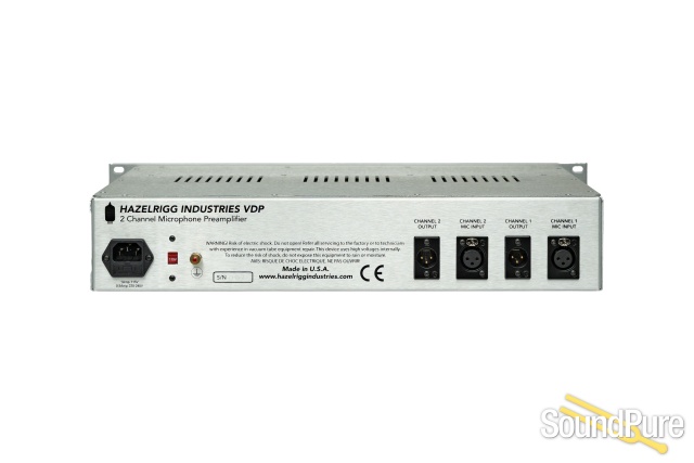 Hazelrigg Industries VDP Dual Channel Tube Preamp — image 2