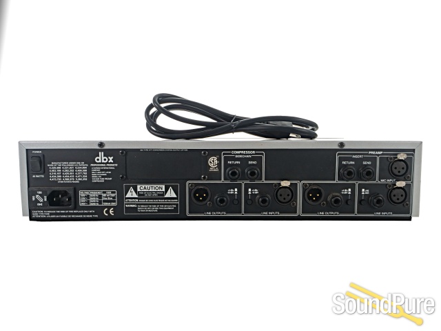 DBX 576 Vacuum Tube Preamp And Compressor - Used — image 3