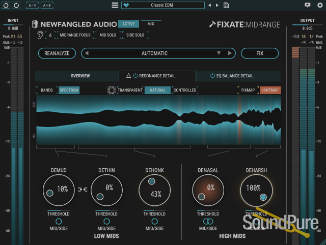 Newfangled Audio F ixate:Midrange Plugin