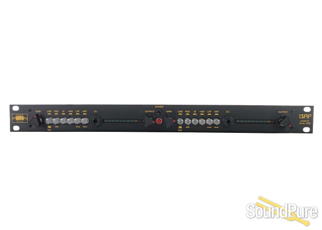 Audioscape MAP D.AM-27 Dual Channel Mic Preamp - Used — image 1