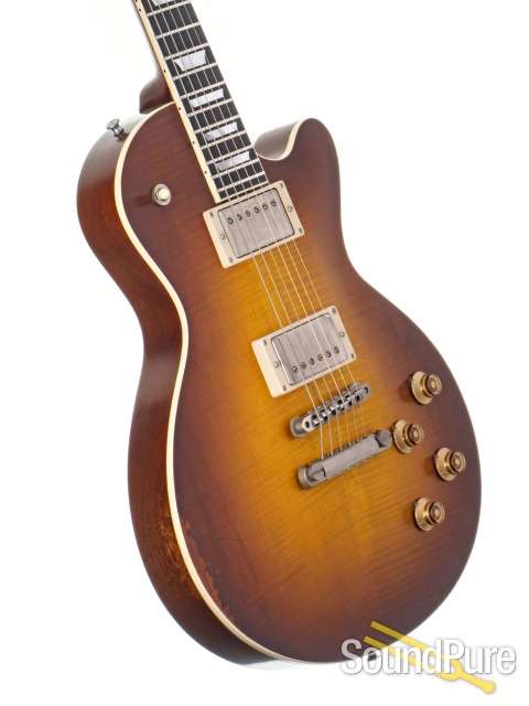 Eastman SB59/V-GB Antique Gold Burst Guitar #12757534 - Used — image 2