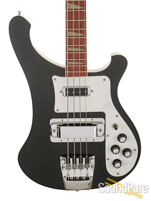 Rickenbacker '94 Jet Glo Black 4003 Bass #K77050 - Used