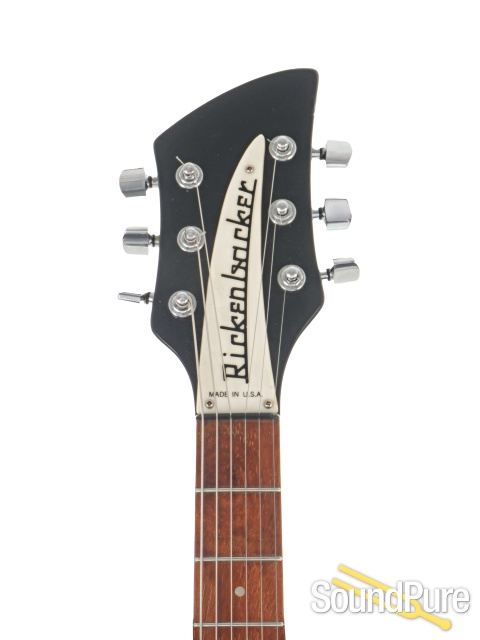 Rickenbacker Jetglo Black (1986) 330 Guitar #zb0320 - Used — image 8