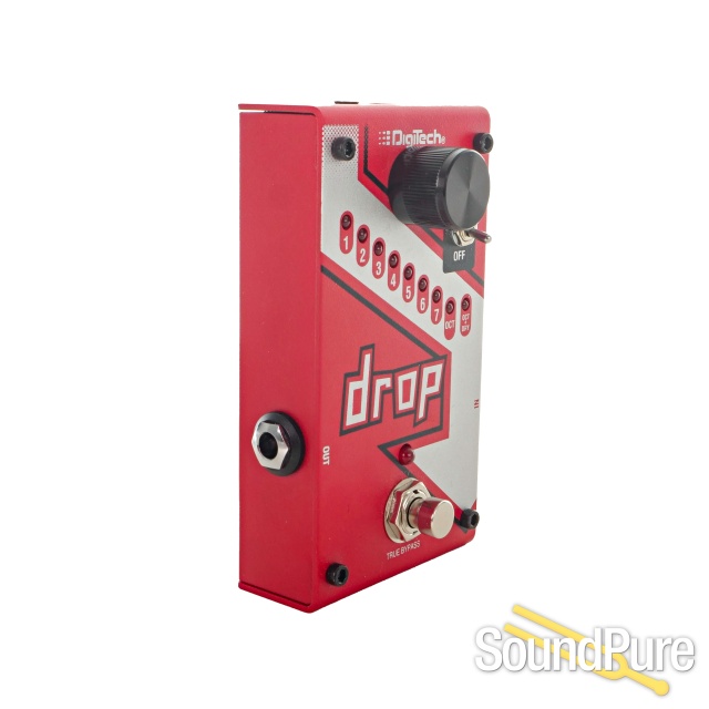 Digitech Drop Polyphonic Drop Tune Pitch Shifter Pedal -Used — image 2