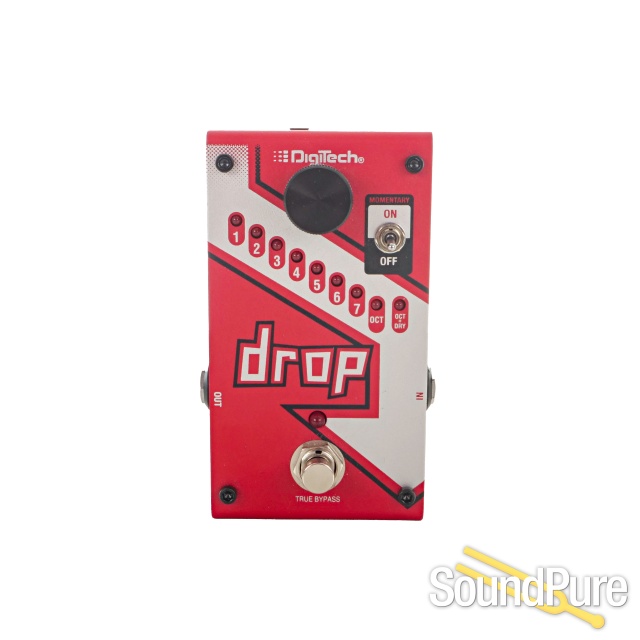 Digitech Drop Polyphonic Drop Tune Pitch Shifter Pedal -Used — image 1