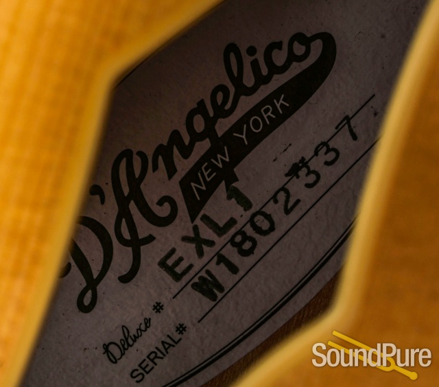 D'Angelico EXL-1 Hollowbody Guitar #W1802337 - Used — image 7