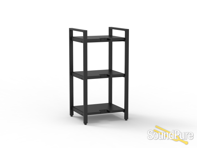Wavebone Jenga Studio Shelf 3 Tier Black — image 1