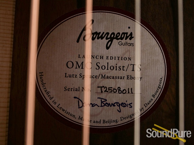Bourgeois OMC Soloist Touchstone Guitar #T2508011 - Used — image 8