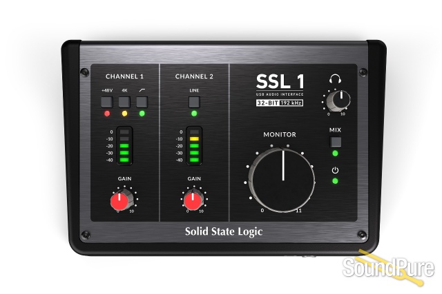 Solid State Logic SSL 1 Desktop Audio Interface