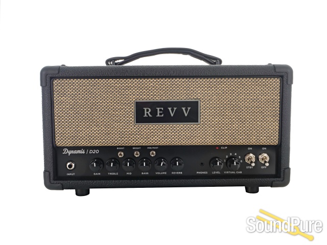 Revv D20 MK2 Amp Head #D2620H2400362