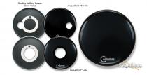 Aquarian 22" Regulator Black Drumhead Aquarian 22" Regulator Black Drumhead
