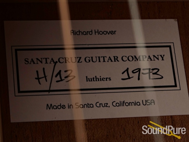 Santa Cruz H-13 Guitar #1973 — image 8