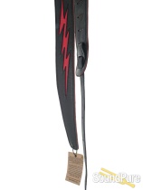 LM Products Bolt-BKR  The Bolt Guitar Strap - Black/Red