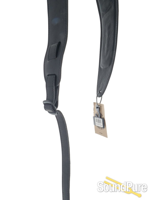 LM Products The Ergo Rope Guitar Strap - Black