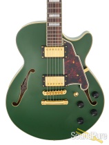 D'Angelico Deluxe SS Green Guitar #w1700506 - Used
