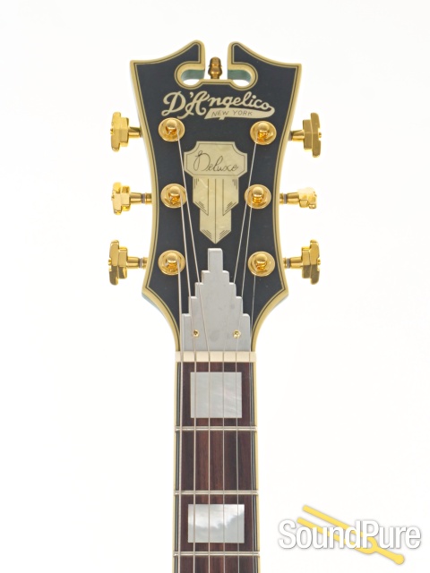 D'Angelico Deluxe SS Green Guitar #w1700506 - Used — image 8