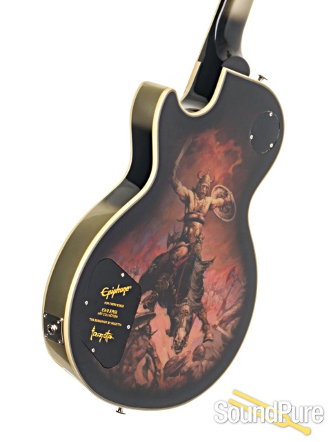 Epiphone Adam Jones Les Paul Custom Guitar #22061534052-Used — image 3