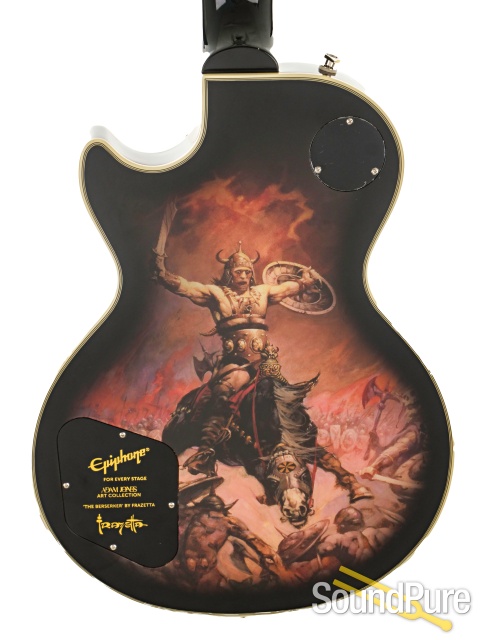 Epiphone Adam Jones Les Paul Custom Guitar #22061534052-Used — image 4