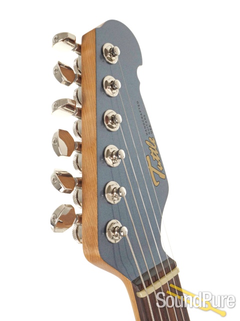 Tuttle Tuned S Steel Grey Metallic Guitar #986 — image 9
