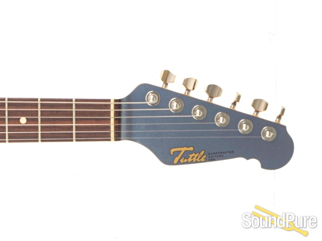 Tuttle Tuned S Steel Grey Metallic Guitar #986 — image 10