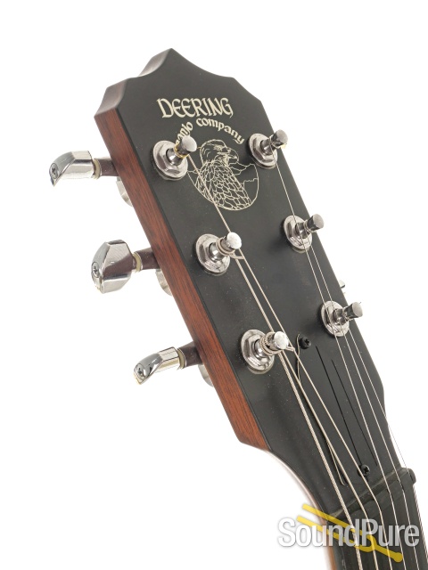 Deering  B-6 Boston Banjo #M649 - Used — image 8