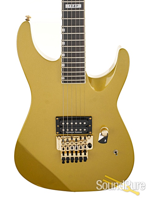 LTD M-1 Custom '87 Guitar Metallic Gold #IM24100207