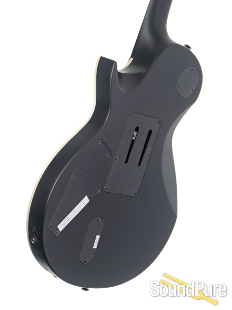 LTD Deluxe EC-1000FR Black Satin Guitar #CI24071100 — image 3