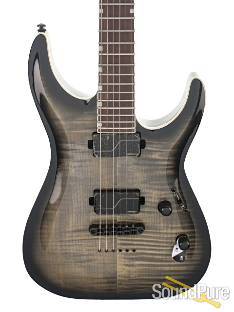 LTD Deluxe MH-1000NT Charcoal Burst Guitar #CI25030176