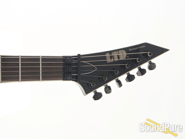 LTD Horizon Custom '87 Black Guitar #CI25100723 — image 8