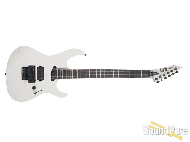 LTD MV-1000 Pearl White Guitar #W26020934 — image 4