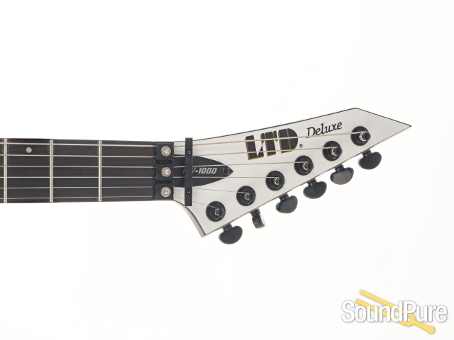 LTD MV-1000 Pearl White Guitar #W26020934 — image 8